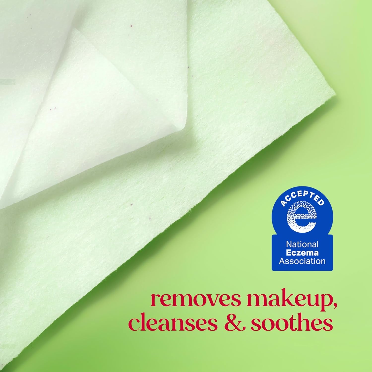 Soothing Fragrance Free Facial Towelettes, 30 Ct., | Plant Based Cloths, 99 Percent Natural Origin, Removes Make Up, Perfect for Sensitive Skin, All Skin Types