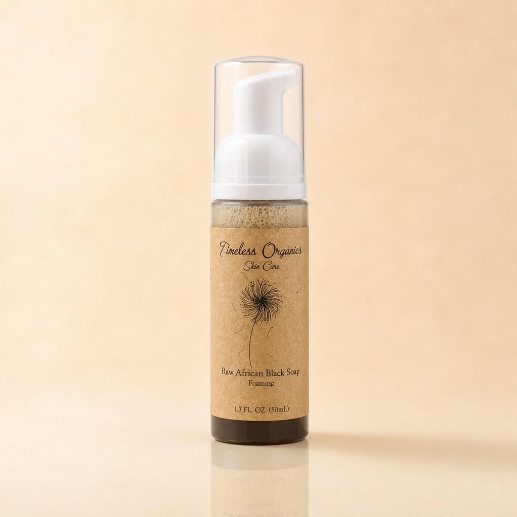 Liquid RAW African Black Soap - Foaming