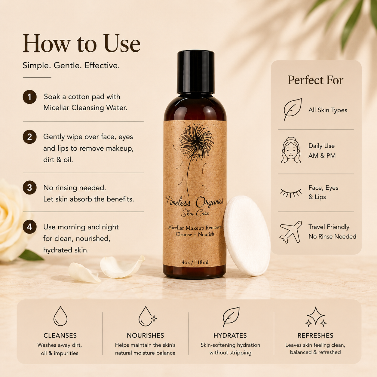 Micellar Cleansing Water