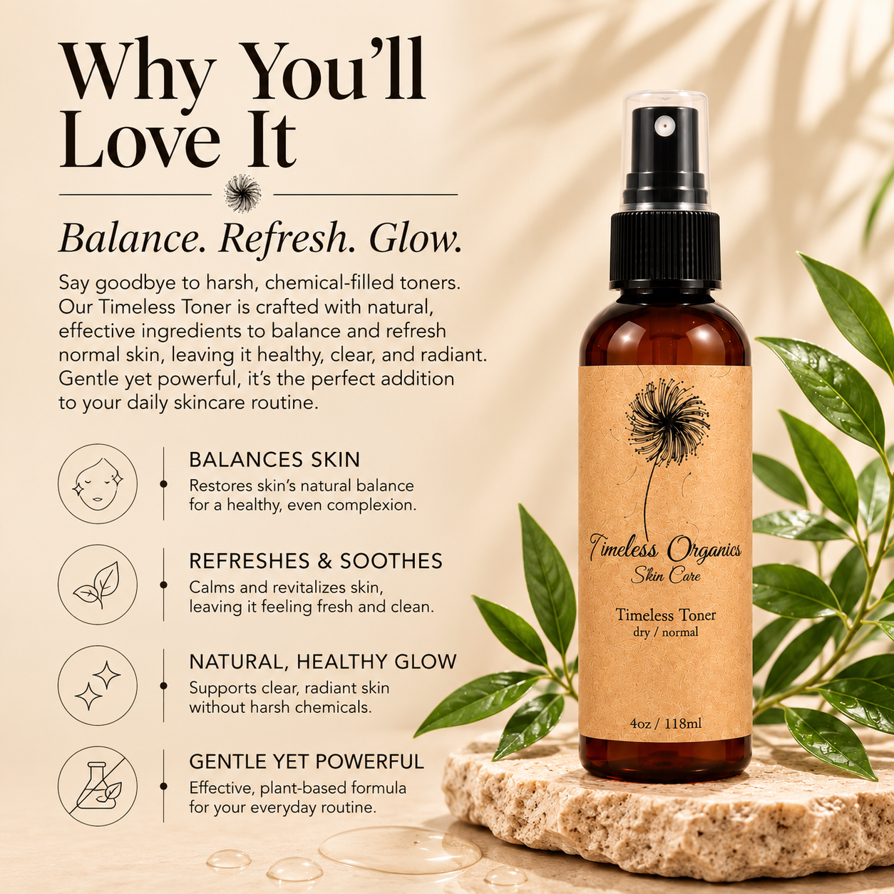 Timeless Toner for Normal Skin