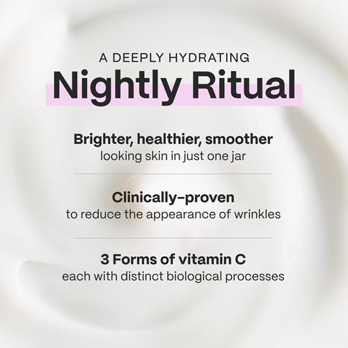 Mad Hippie Triple C Night Cream – Face Moisturizer, Skin-Brightening, Anti-Aging Skin Care With 3 Forms Of Vitamin C, 2.1 Oz